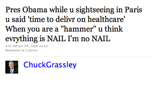 Illustration for article titled The Year in Dumb Political Tweets